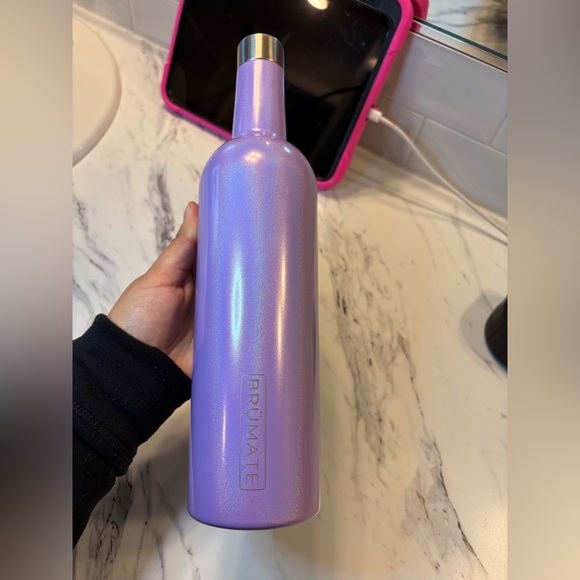 Purple Wine Insulated Bottle - Picture 2 of 4